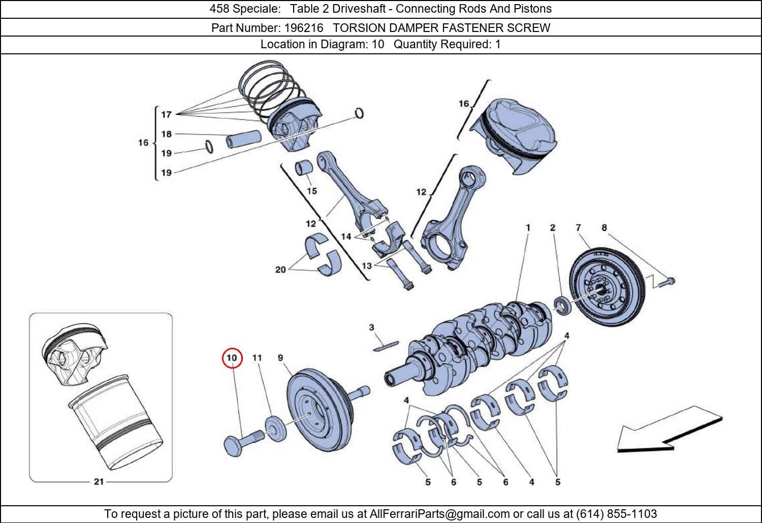 Ferrari Part 196216