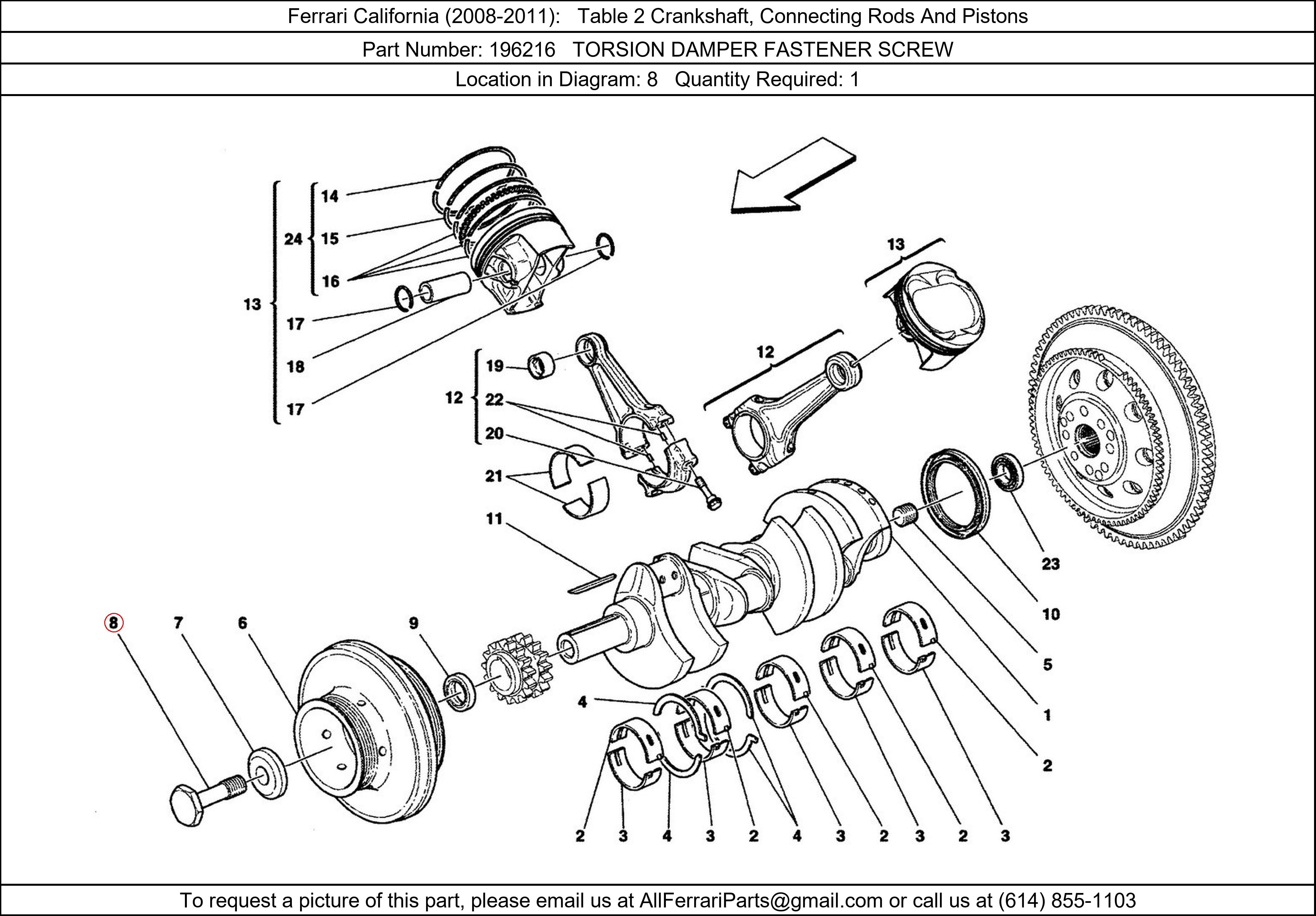 Ferrari Part 196216