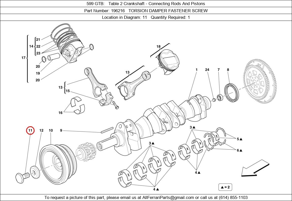 Ferrari Part 196216