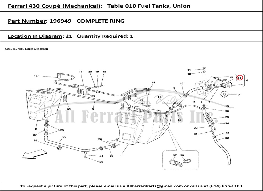 Ferrari Part 196949