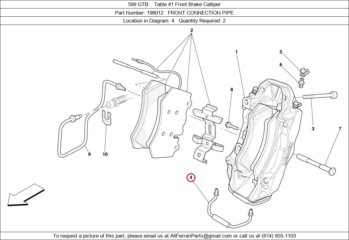 Ferrari Part 198012