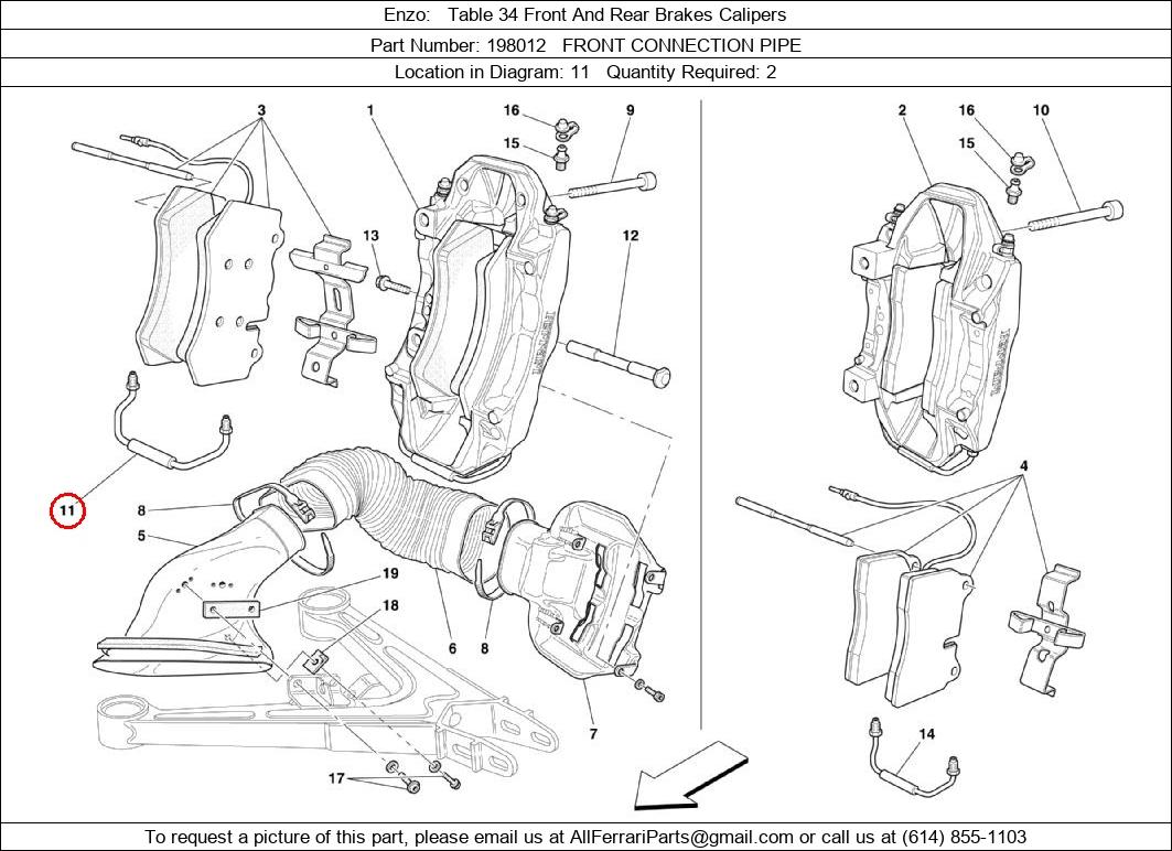 Ferrari Part 198012