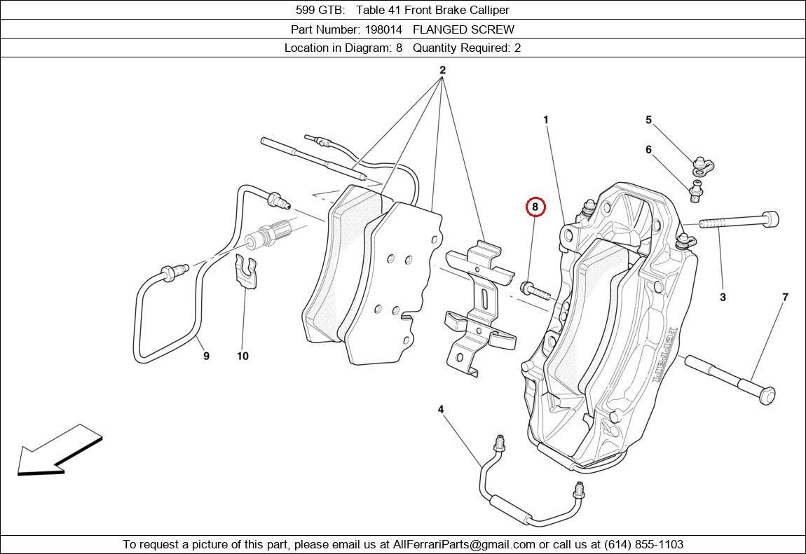 Ferrari Part 198014