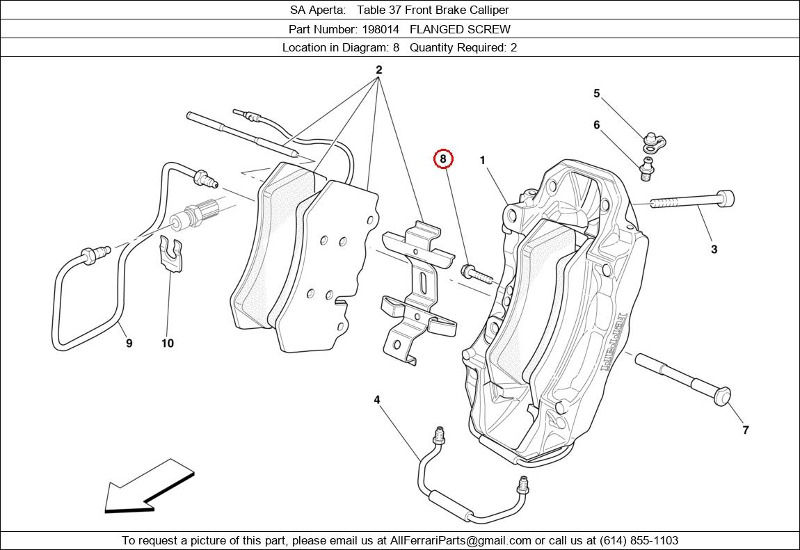 Ferrari Part 198014