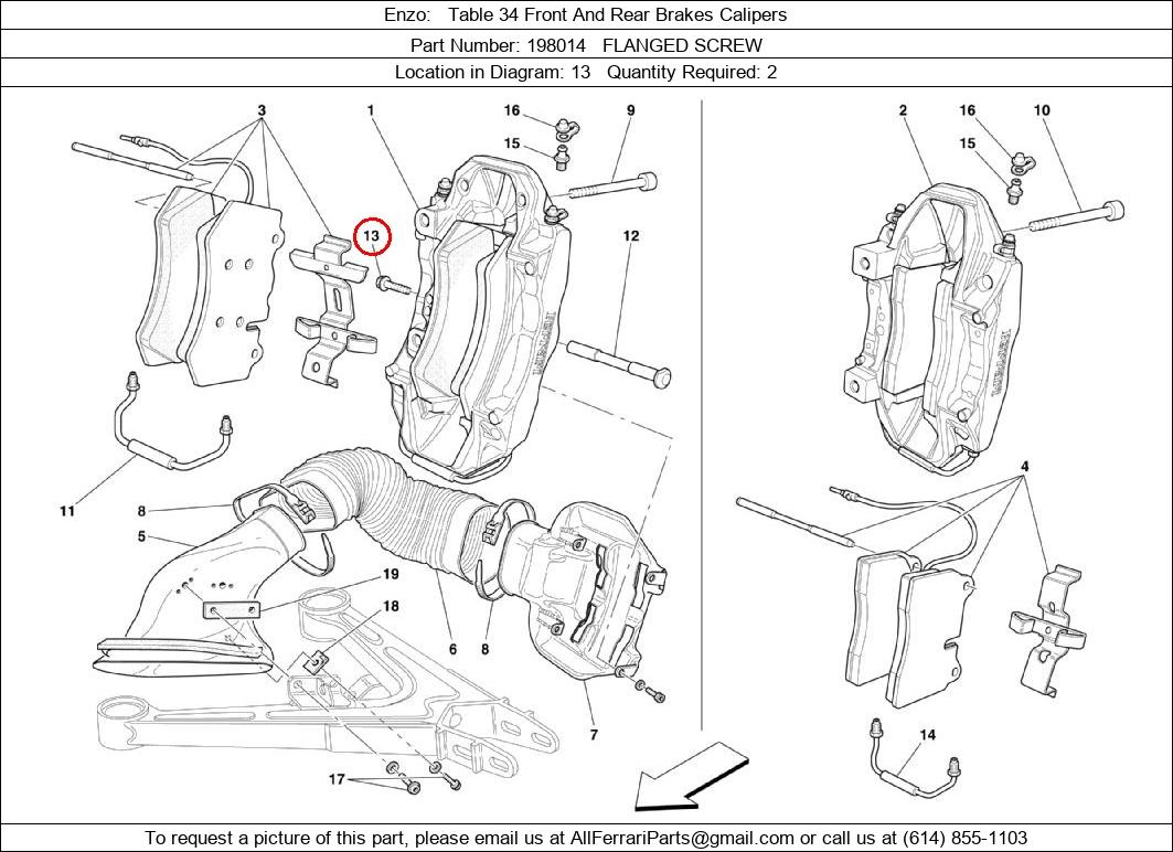 Ferrari Part 198014