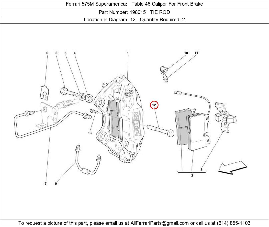 Ferrari Part 198015