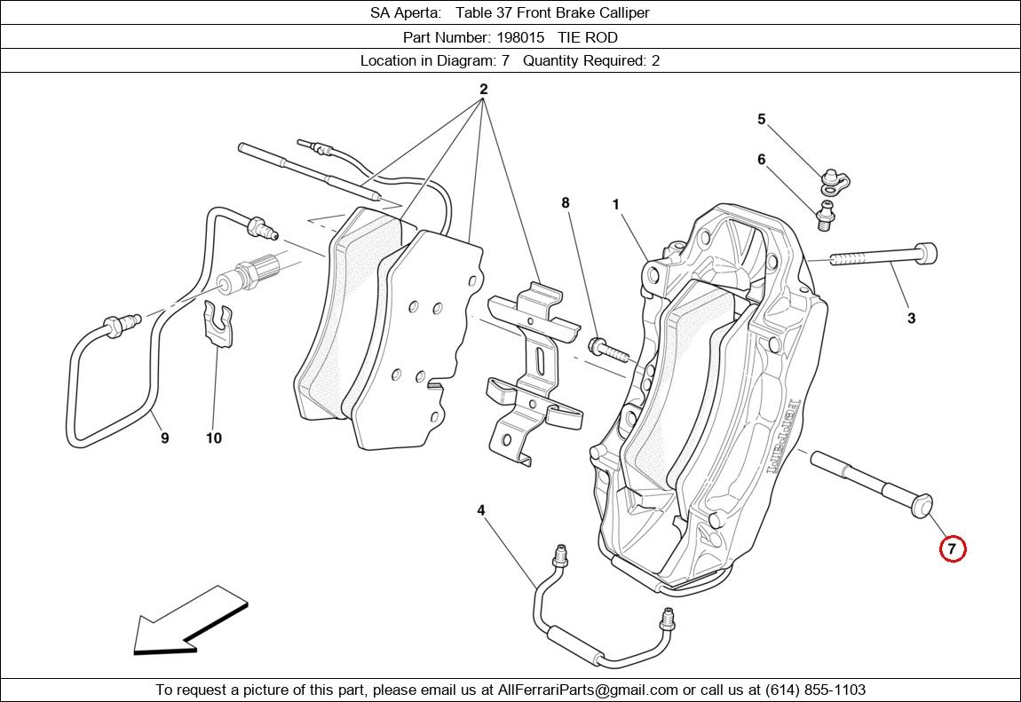 Ferrari Part 198015