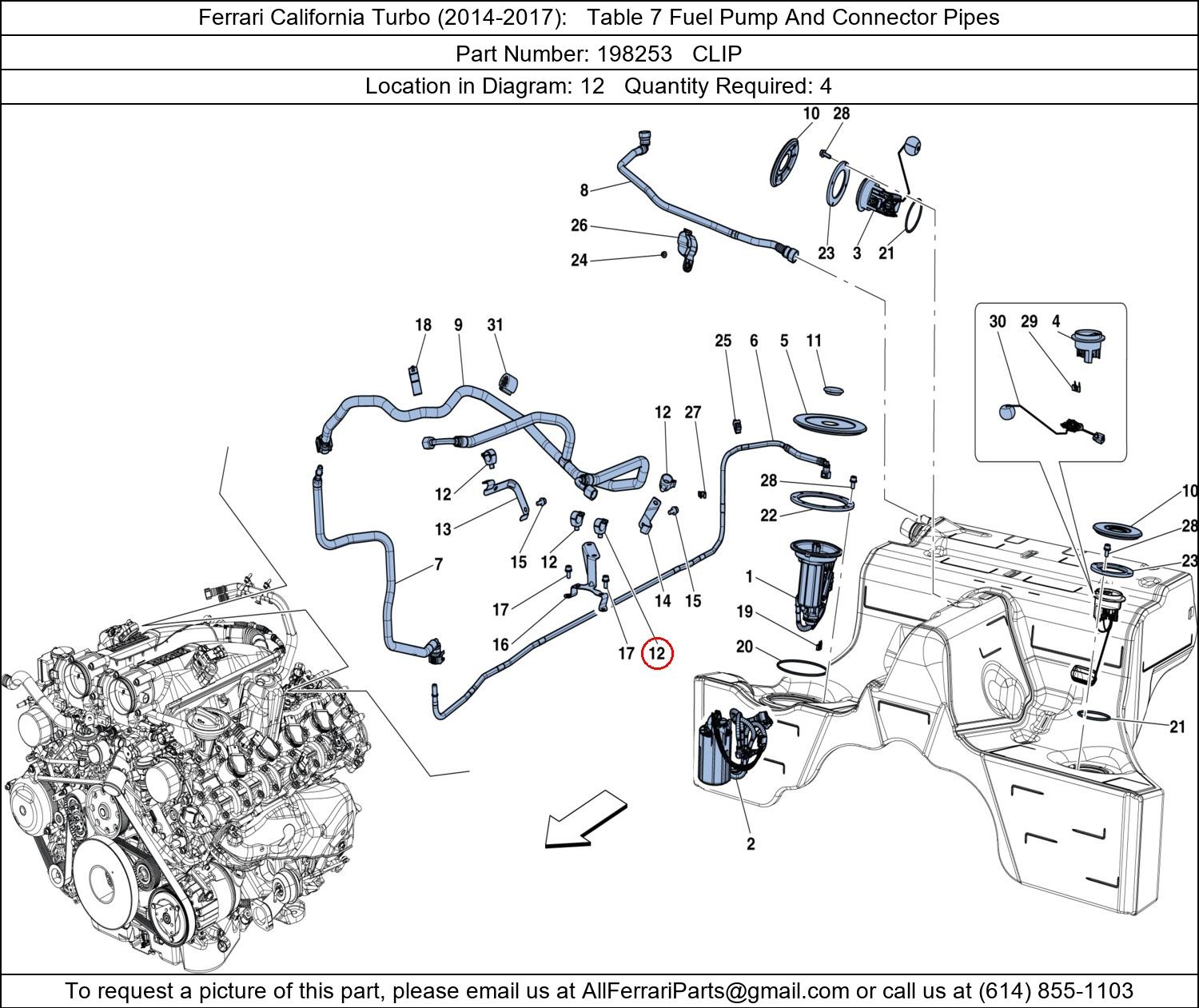 Ferrari Part 198253