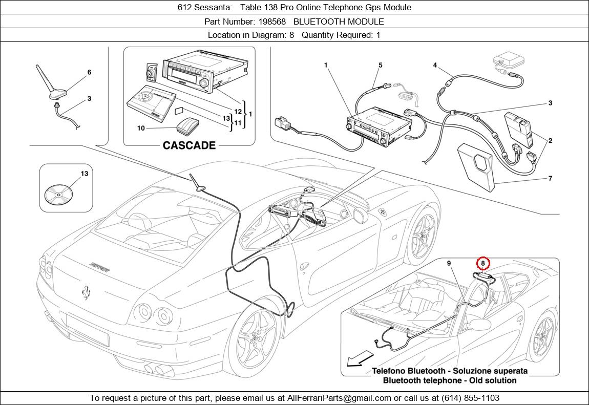 Ferrari Part 198568