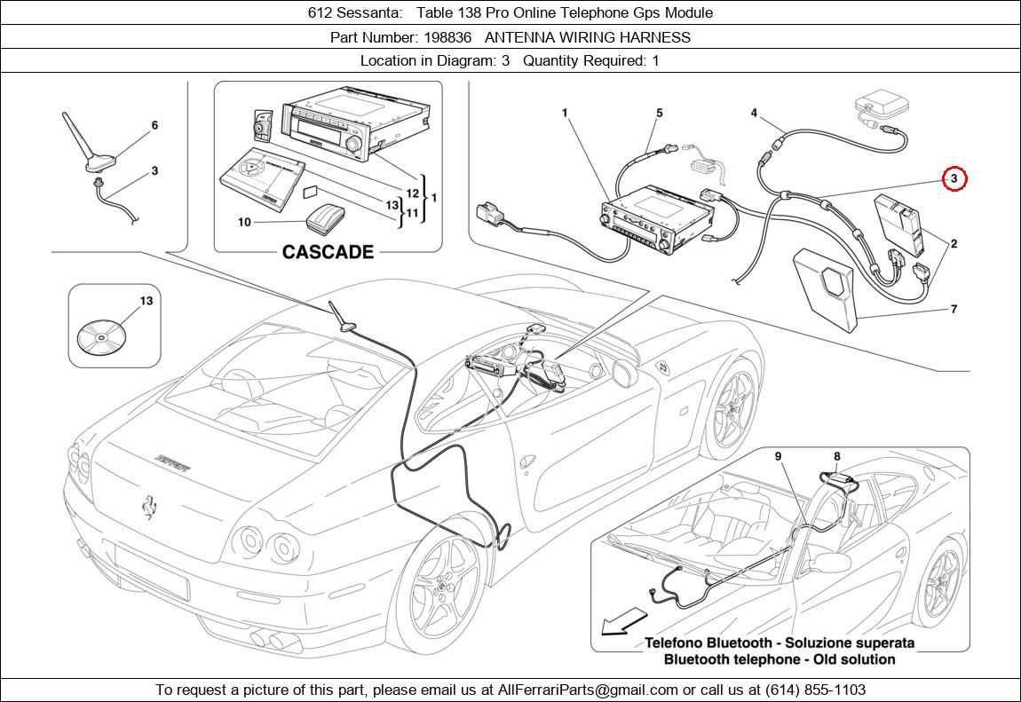 Ferrari Part 198836