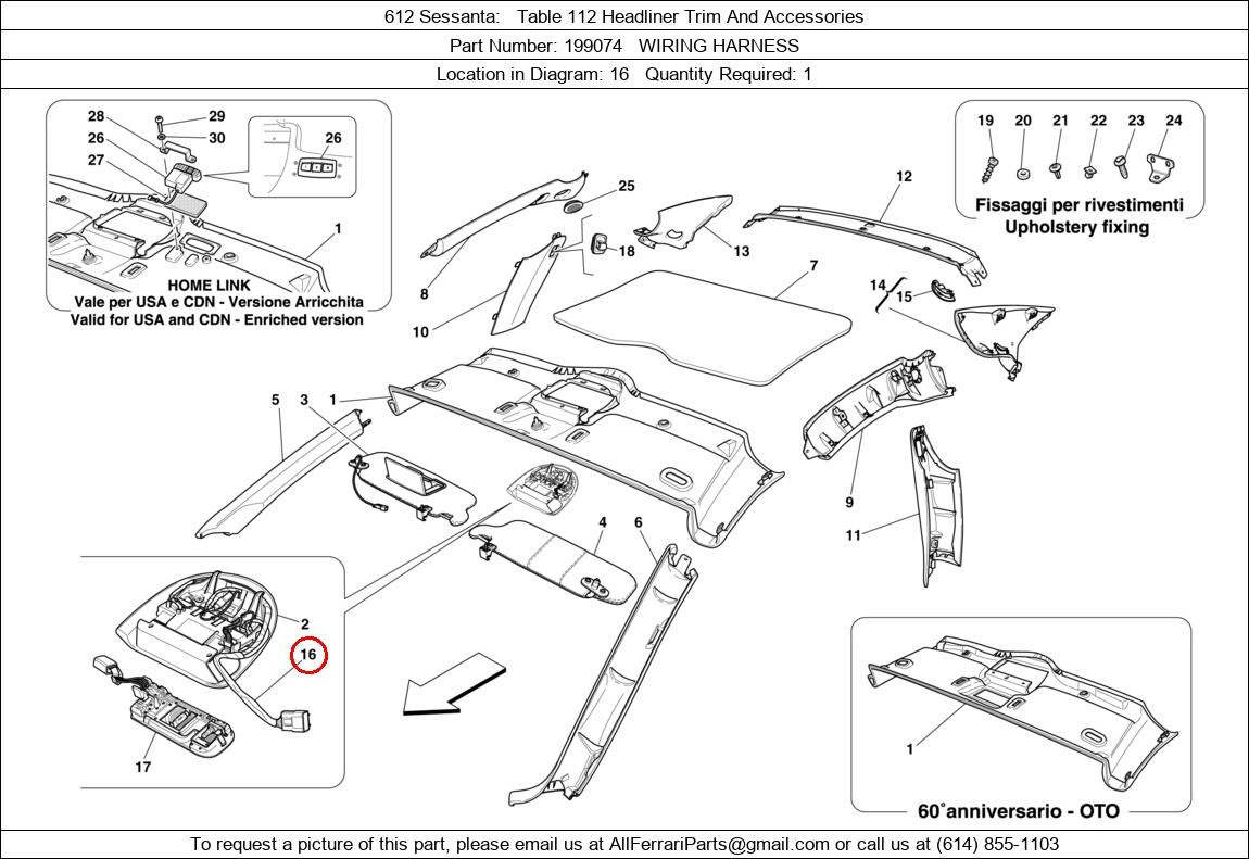 Ferrari Part 199074