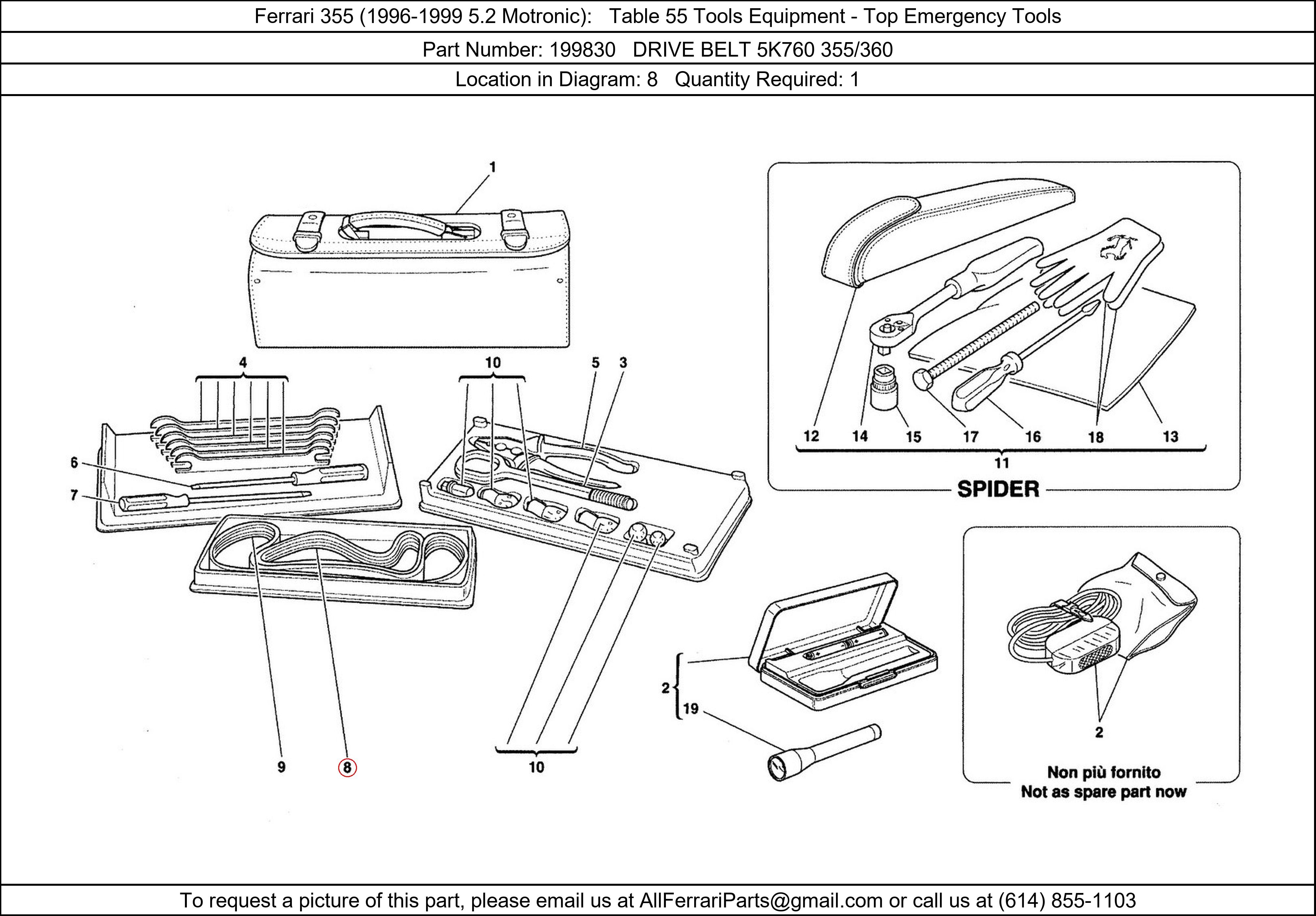 Ferrari Part 199830