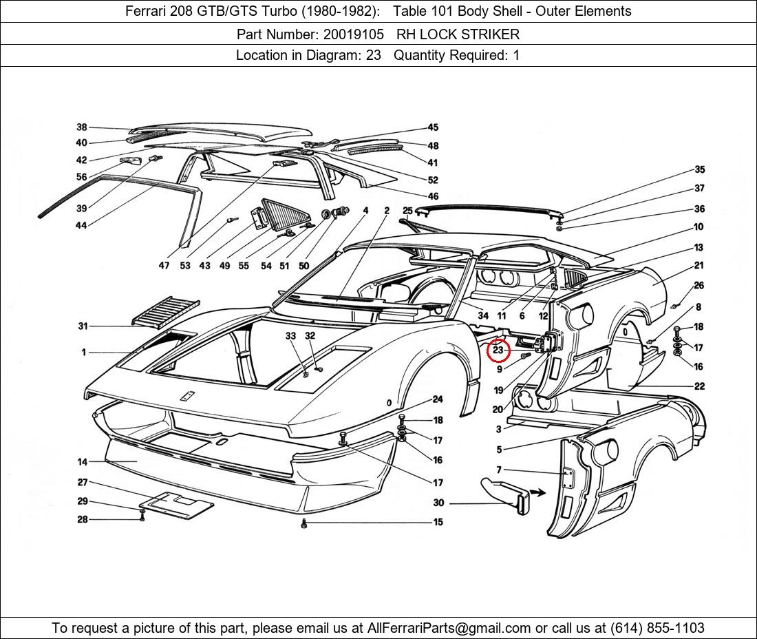 Ferrari Part 20019105