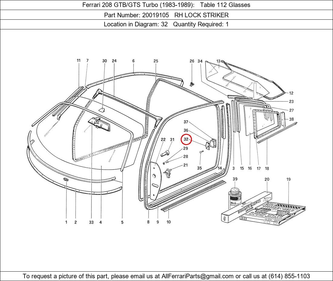 Ferrari Part 20019105