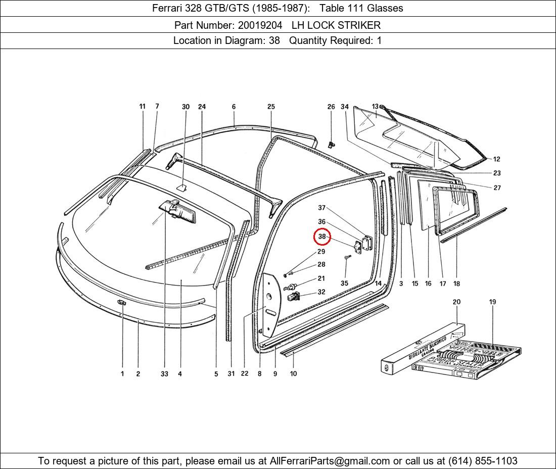 Ferrari Part 20019204