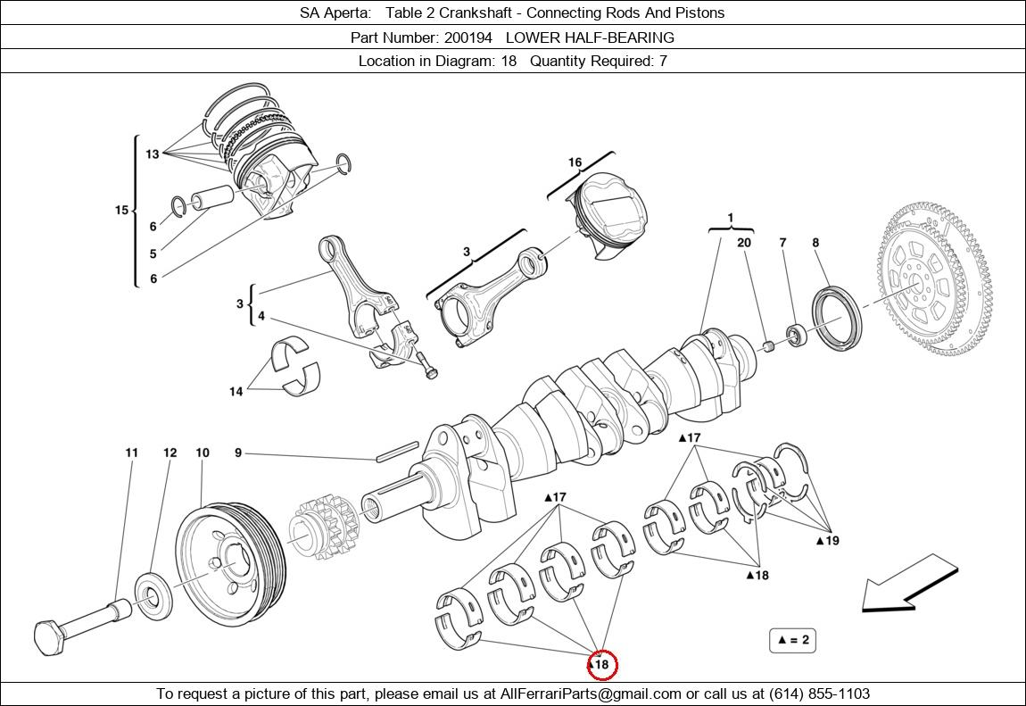 Ferrari Part 200194