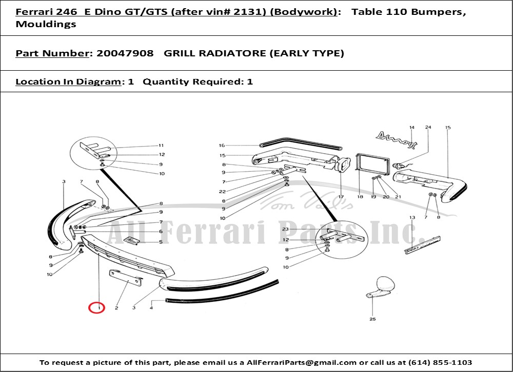 Ferrari Part 20047908