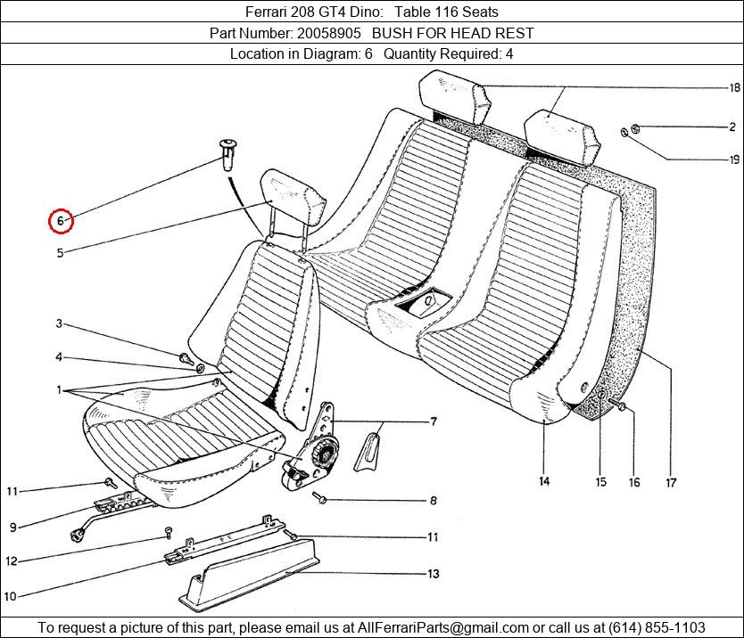 Ferrari Part 20058905