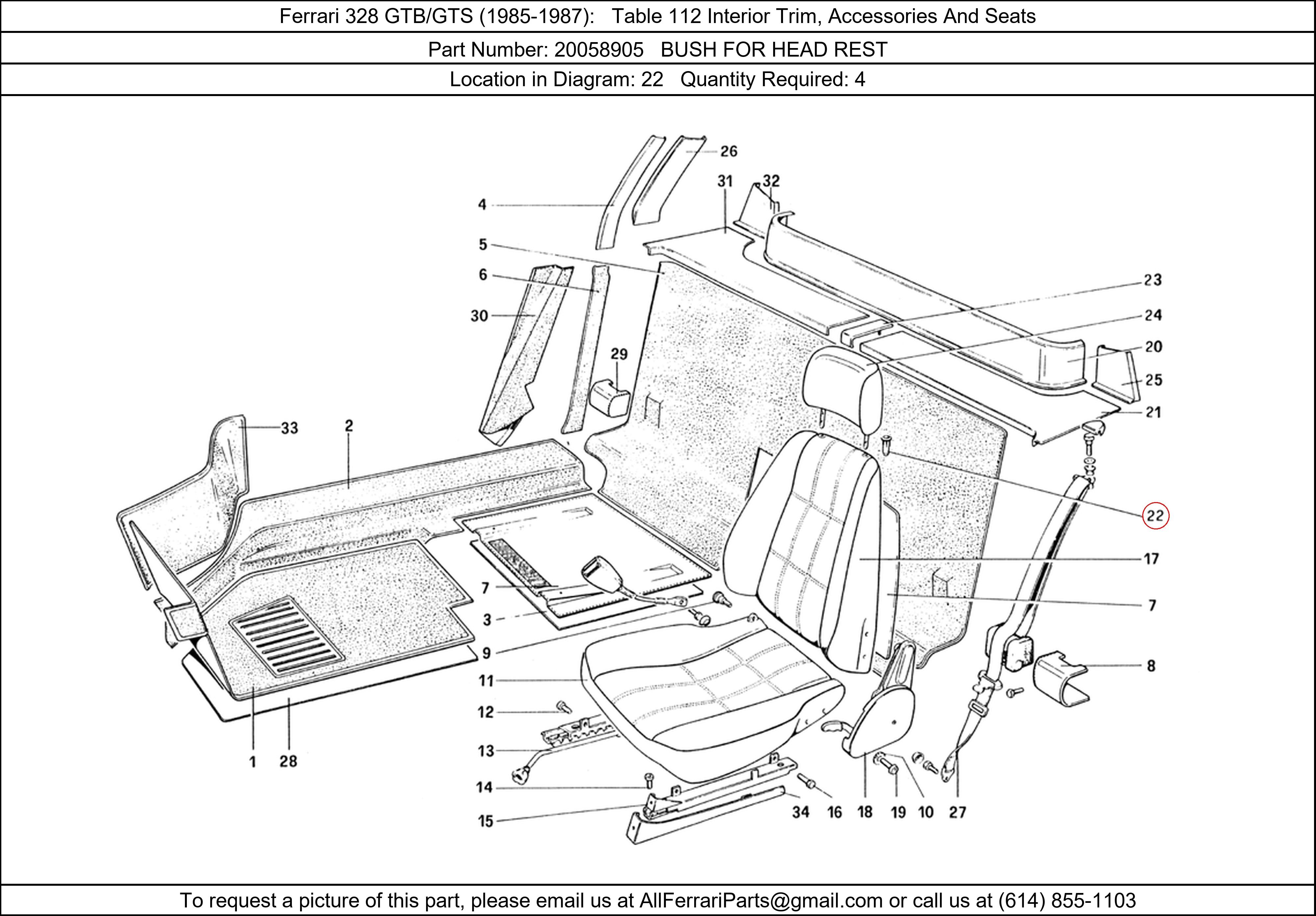 Ferrari Part 20058905