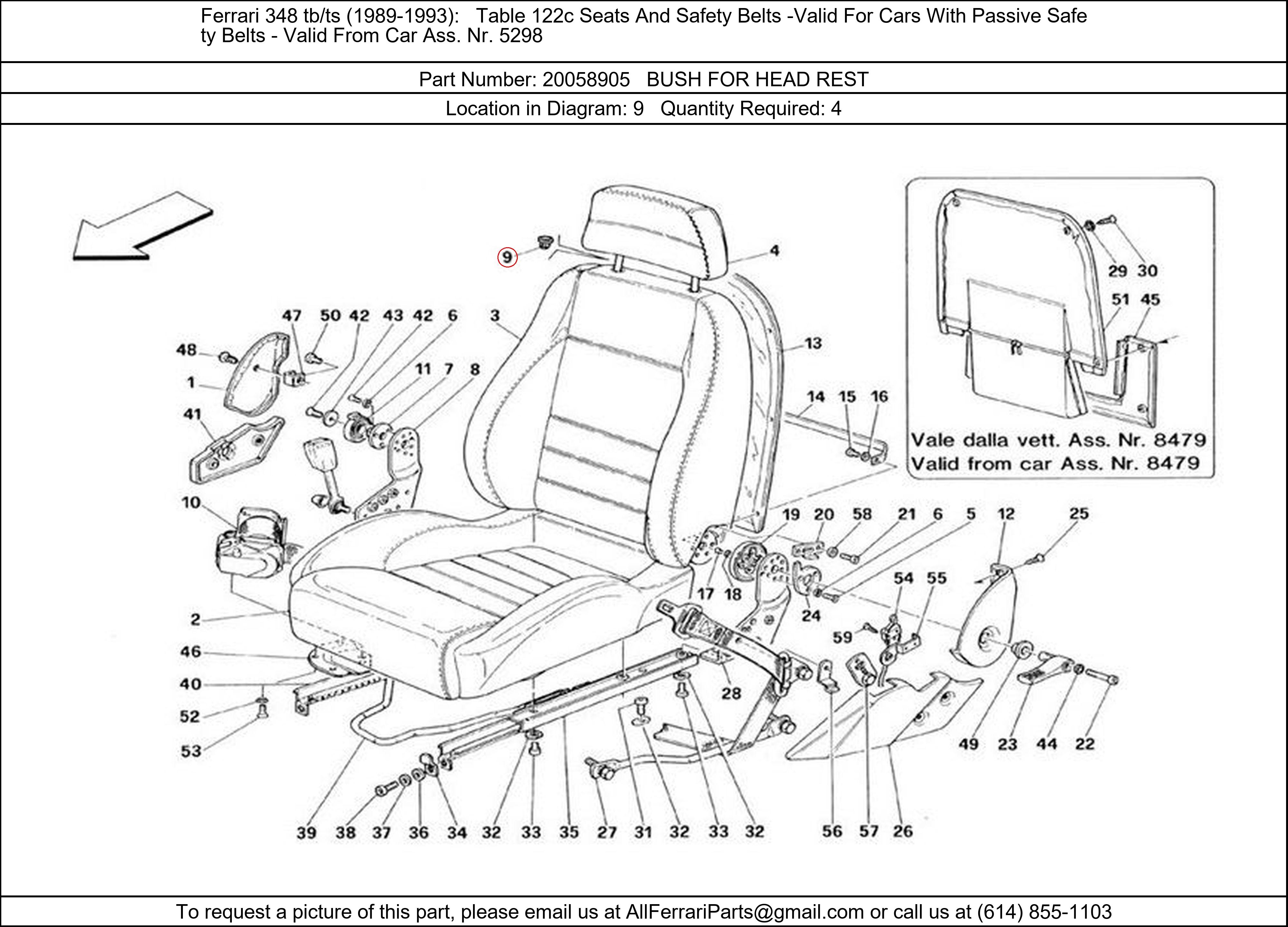 Ferrari Part 20058905