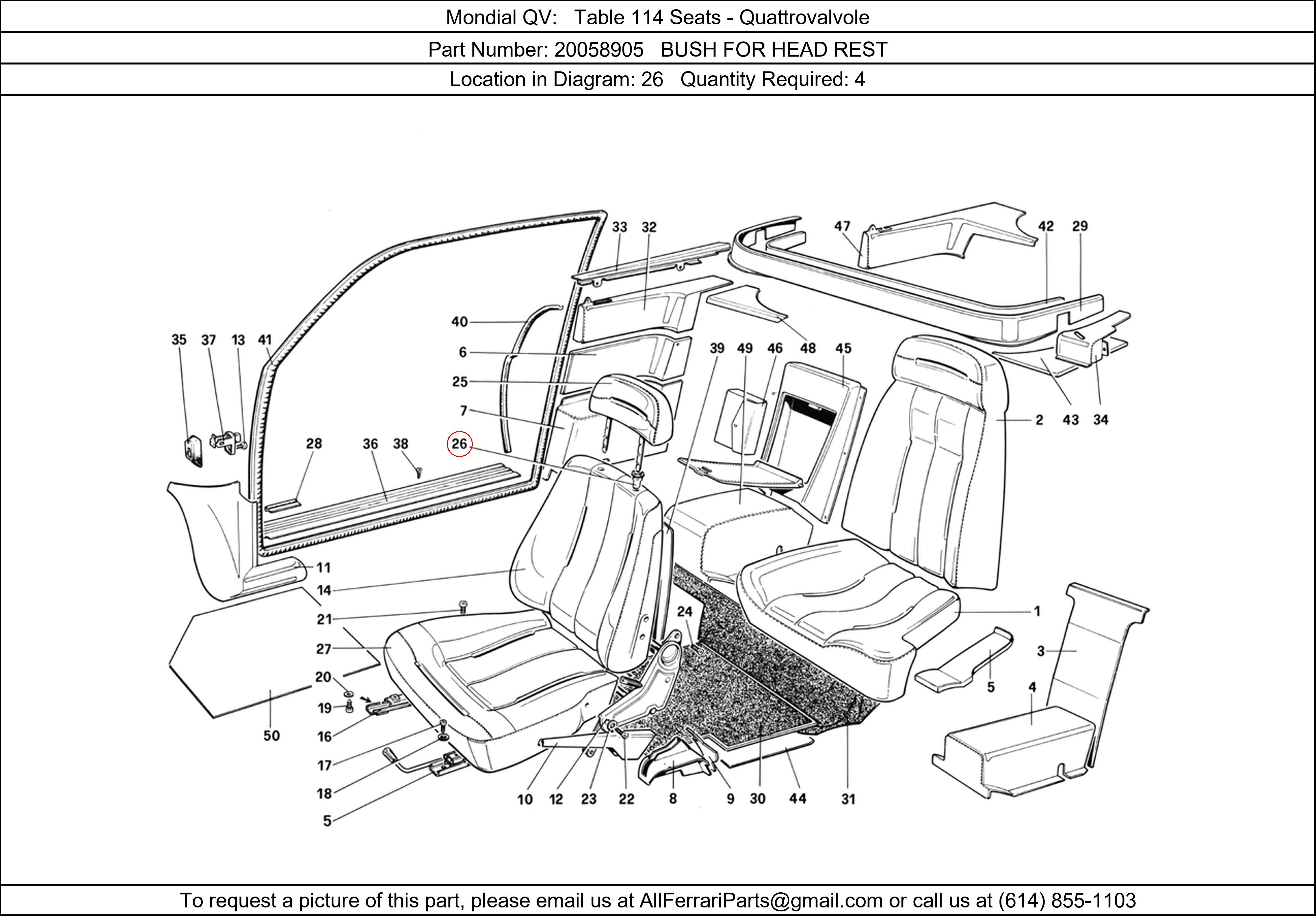 Ferrari Part 20058905