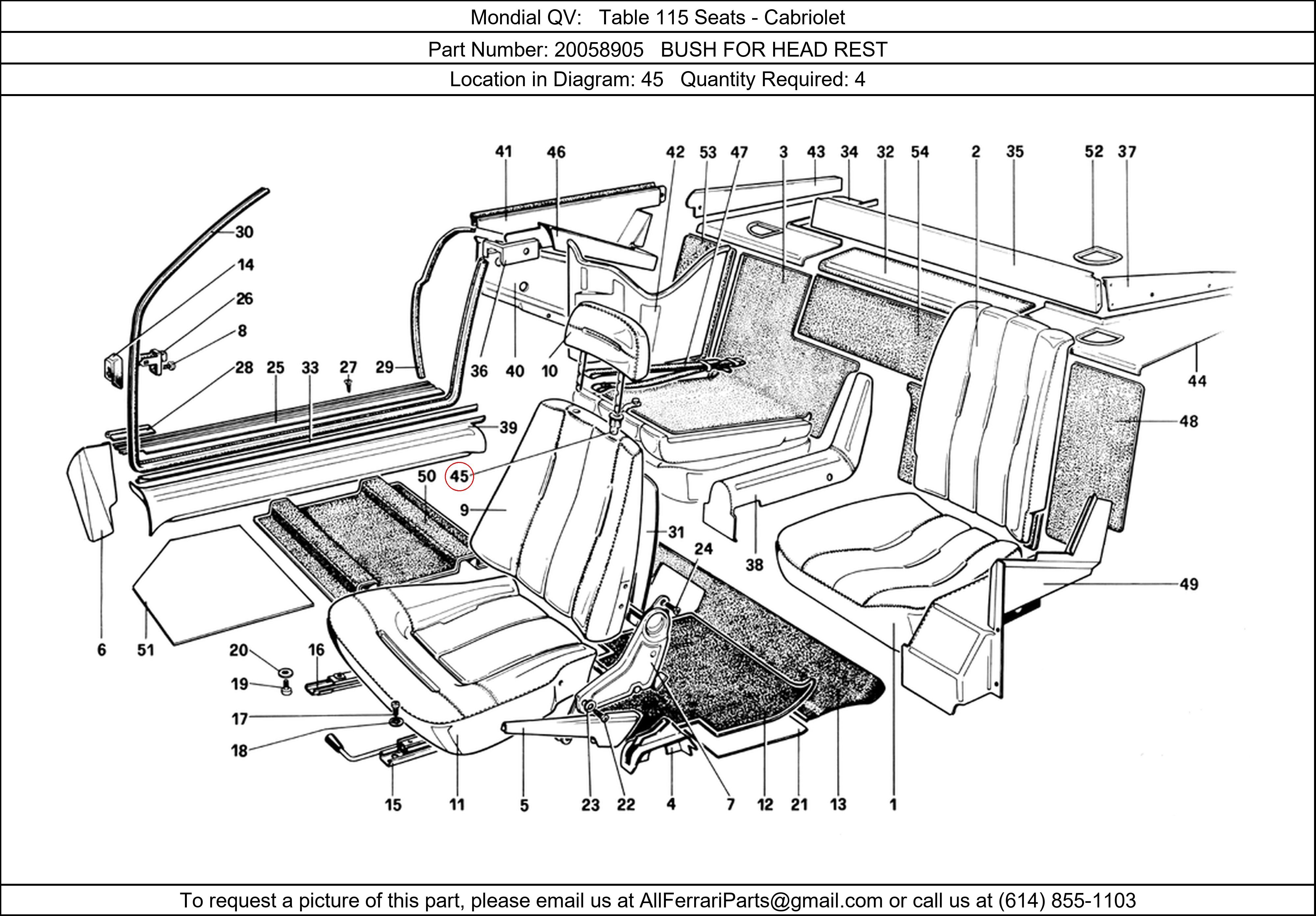 Ferrari Part 20058905