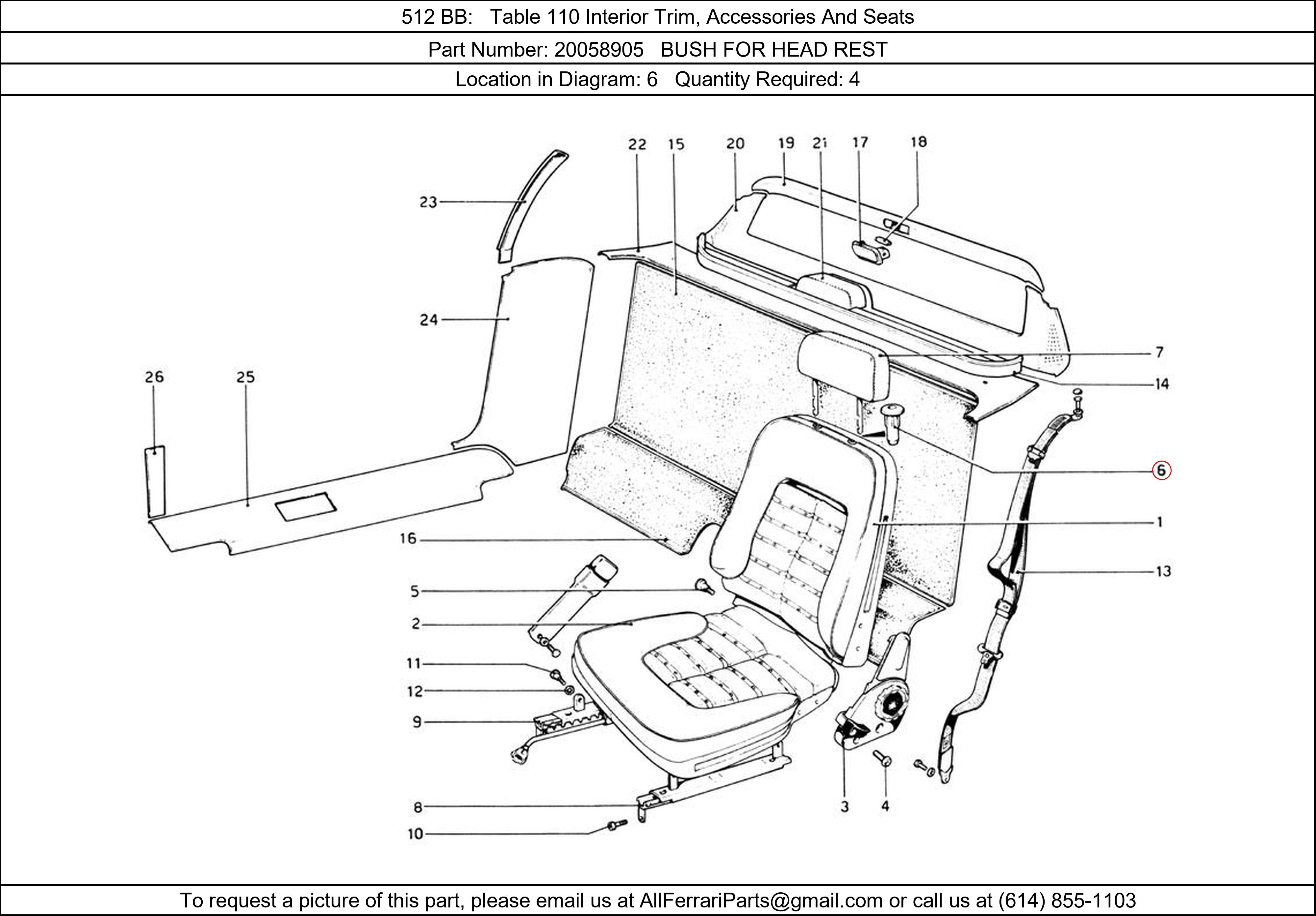 Ferrari Part 20058905