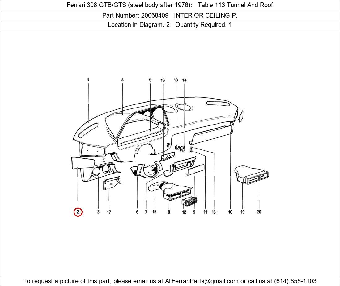 Ferrari Part 20068409