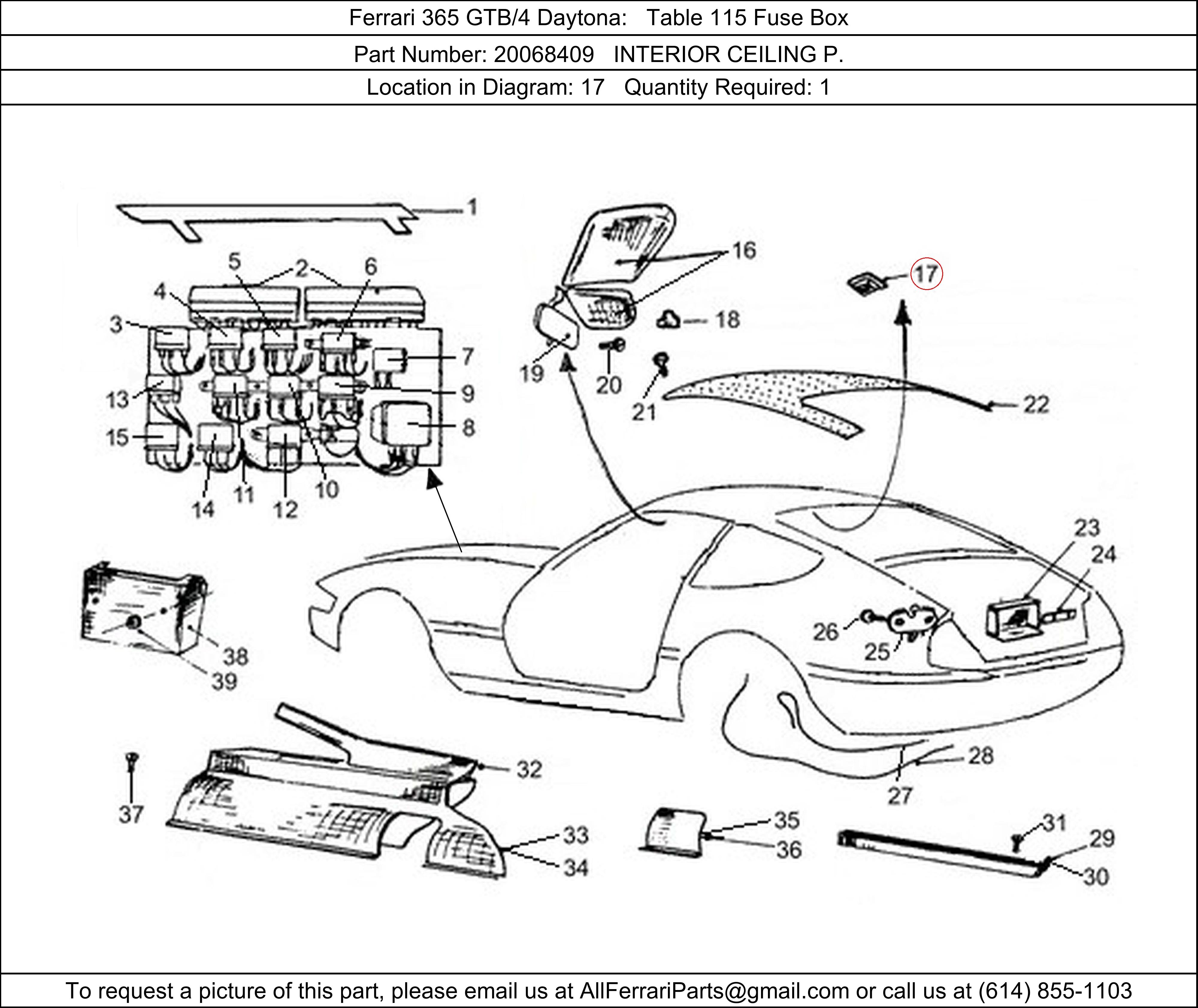 Ferrari Part 20068409