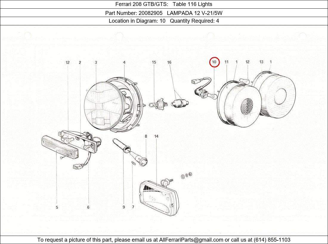 Ferrari Part 20082905