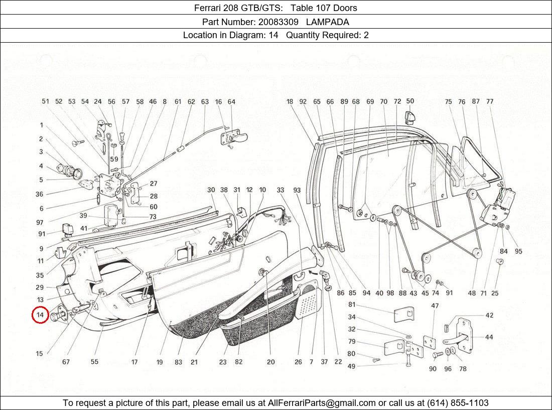 Ferrari Part 20083309