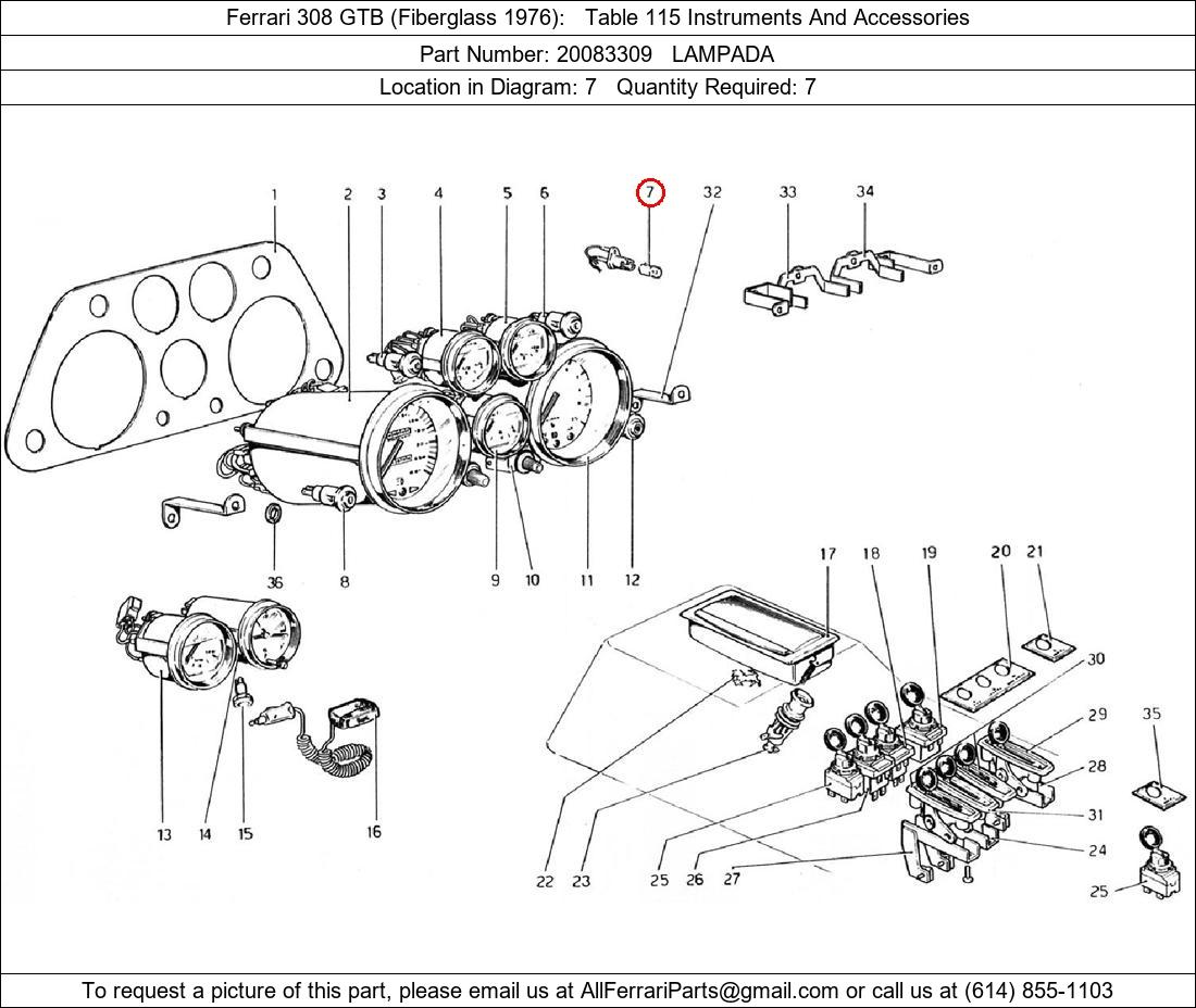 Ferrari Part 20083309