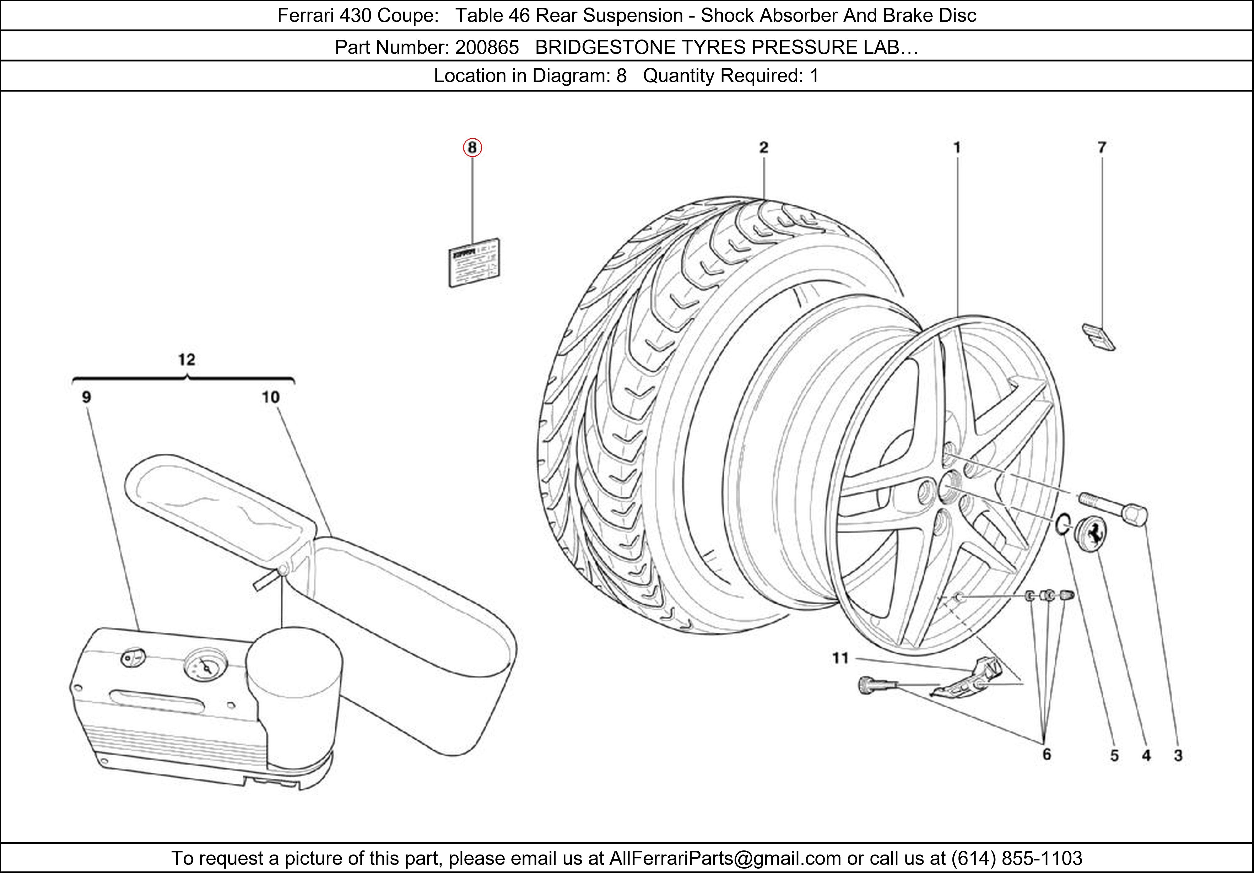 Ferrari Part 200865