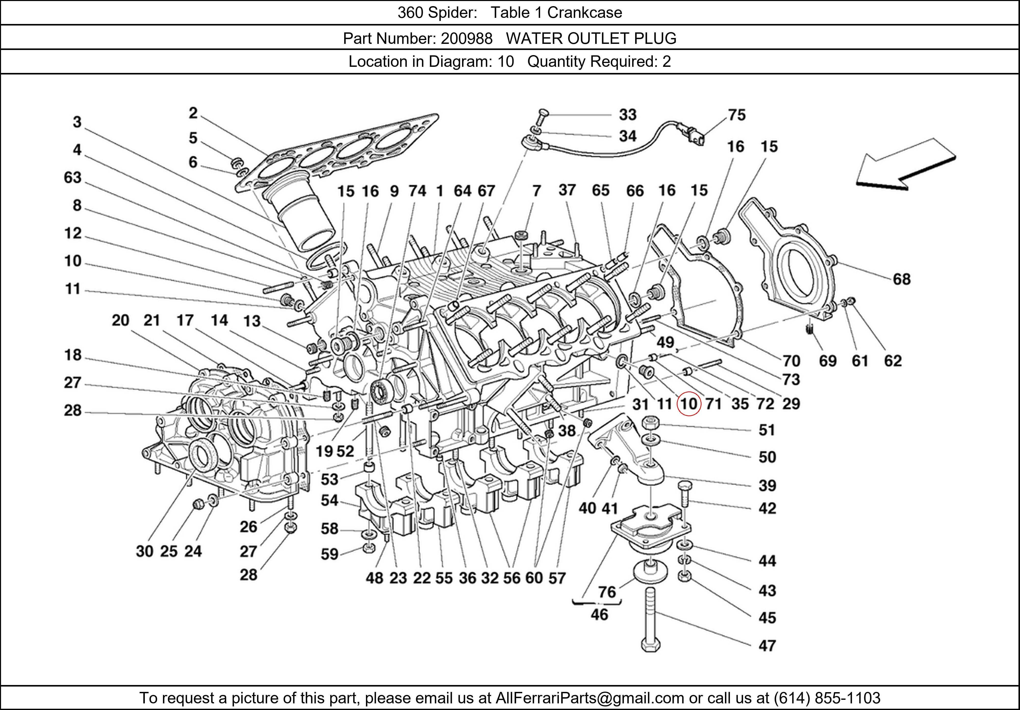 Ferrari Part 200988