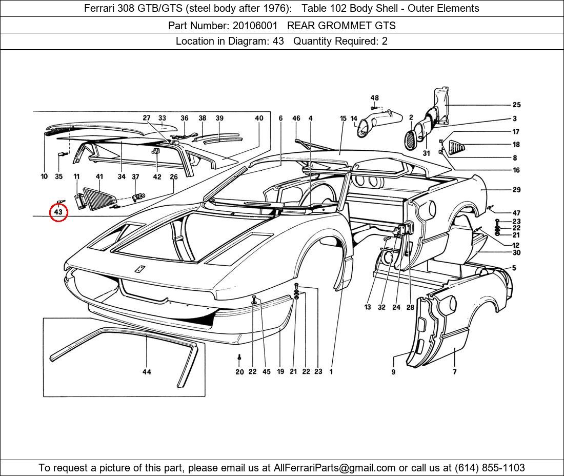 Ferrari Part 20106001