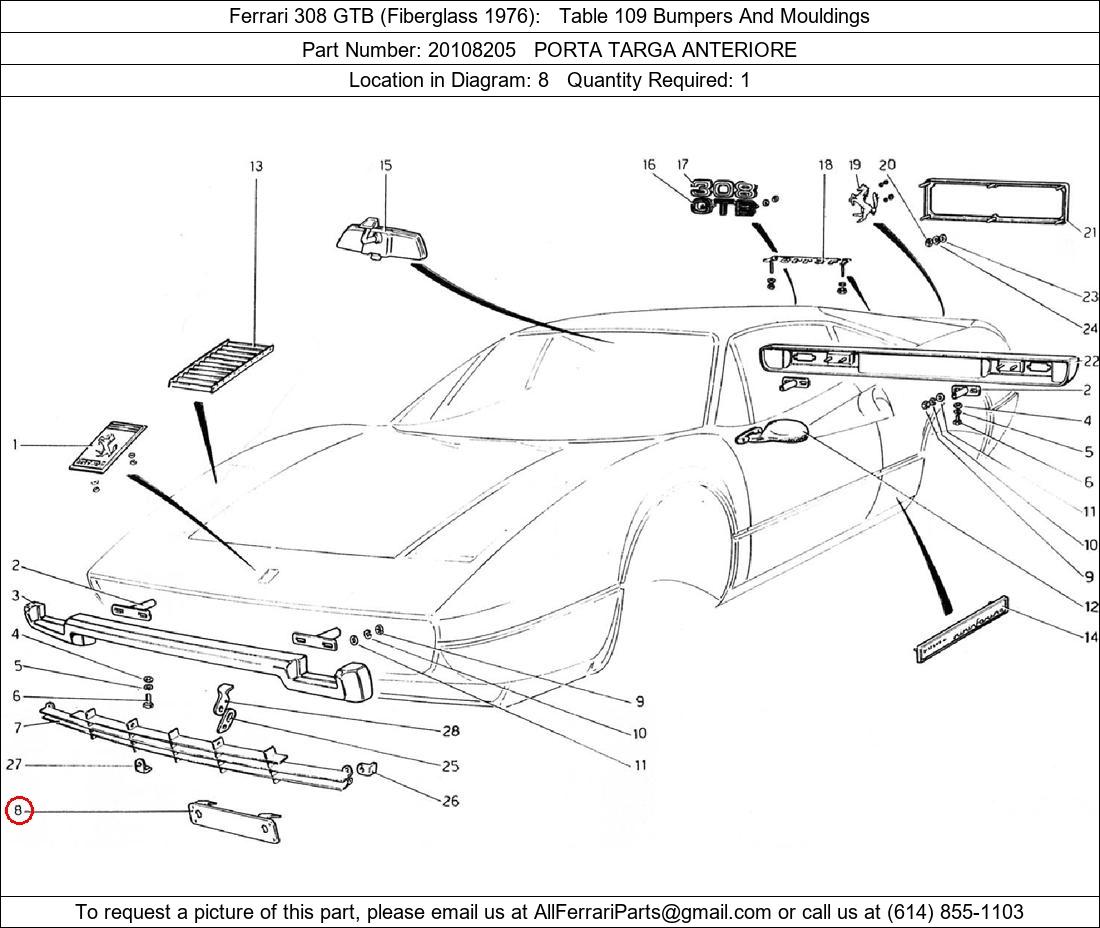 Ferrari Part 20108205