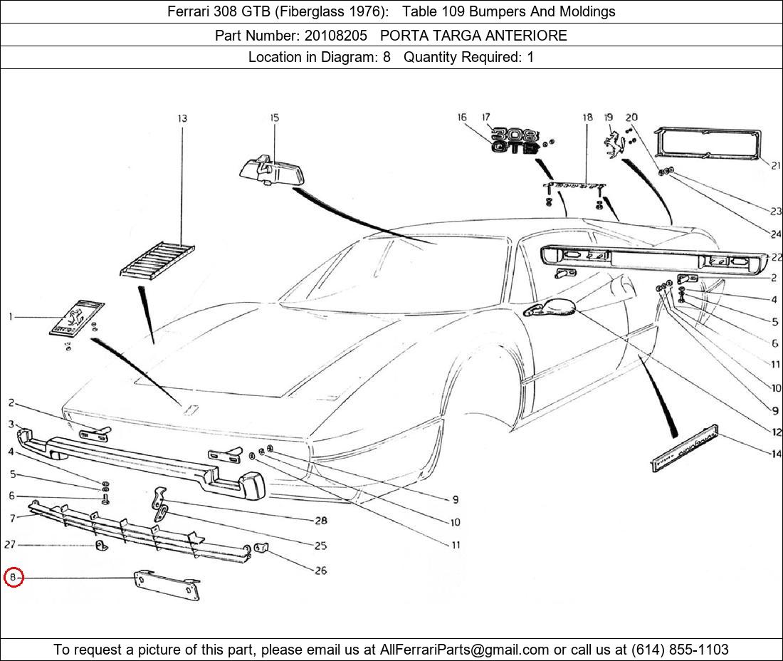 Ferrari Part 20108205