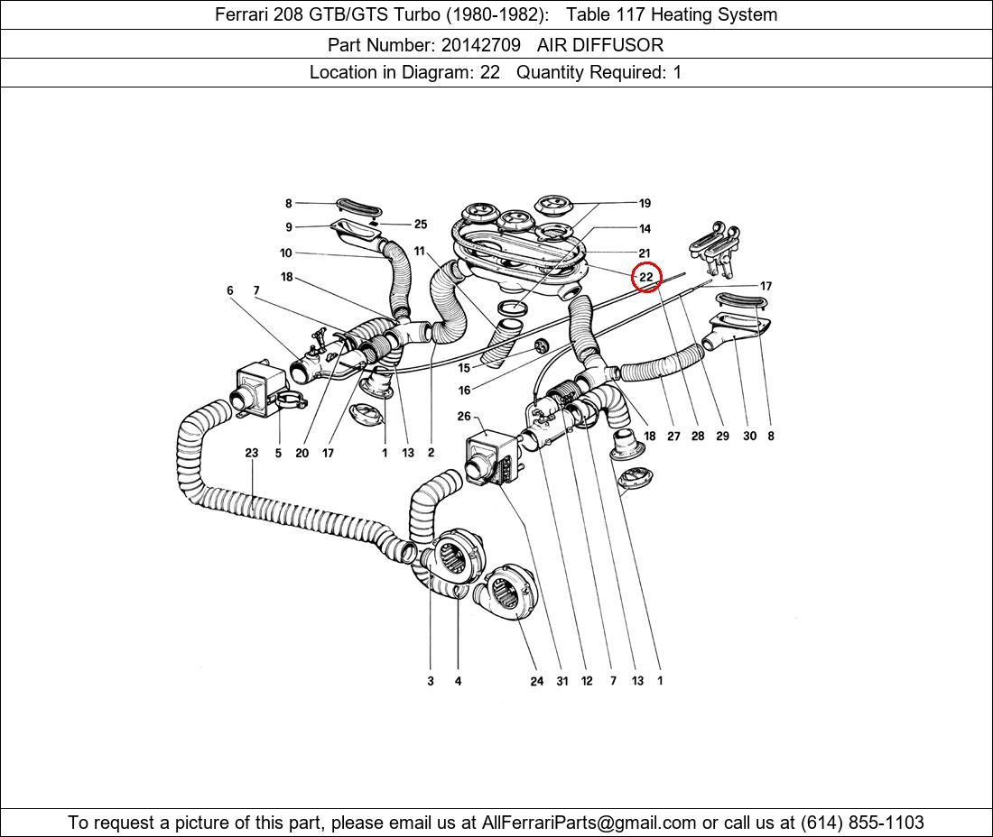 Ferrari Part 20142709