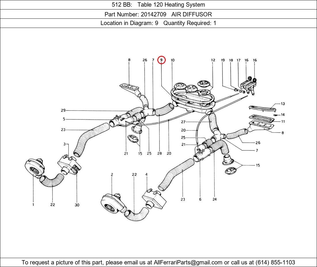 Ferrari Part 20142709