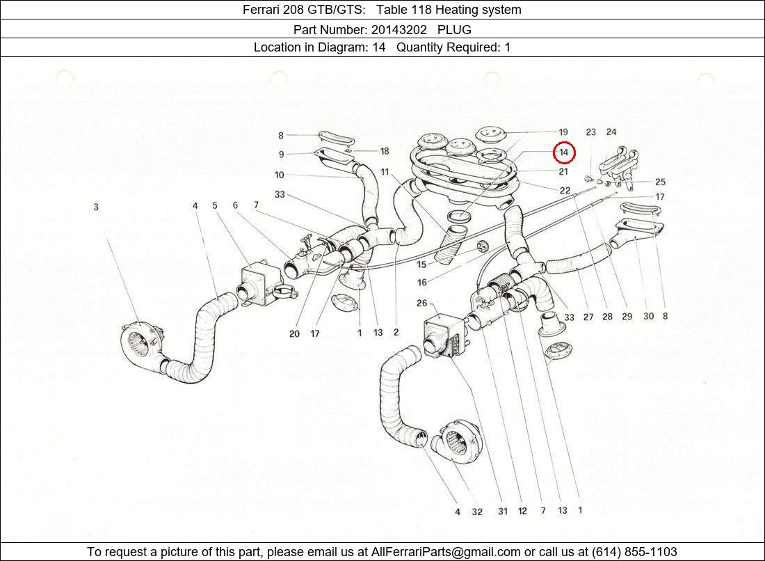 Ferrari Part 20143202