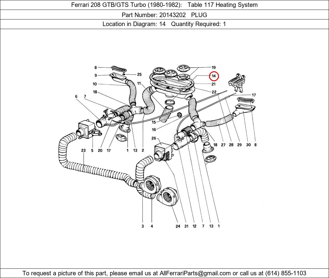 Ferrari Part 20143202