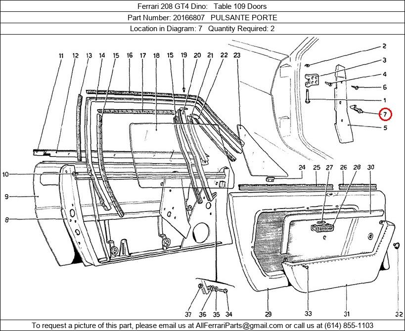 Ferrari Part 20166807