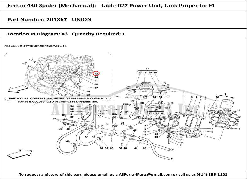 Ferrari Part 201867