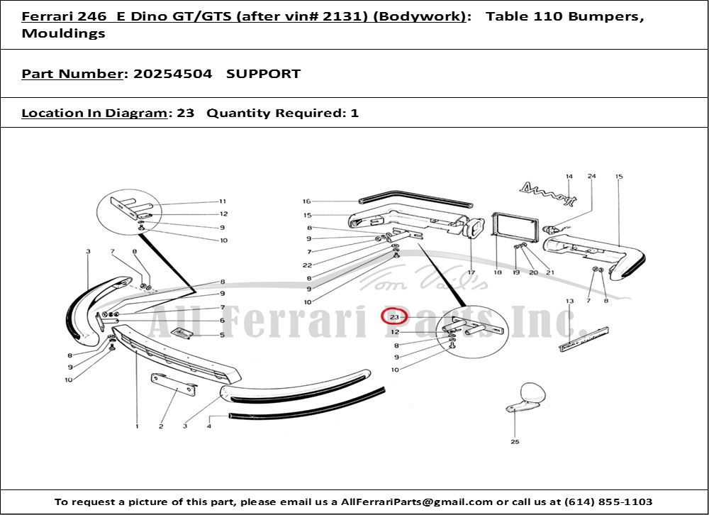 Ferrari Part 20254504