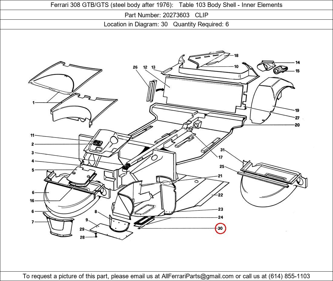 Ferrari Part 20273603