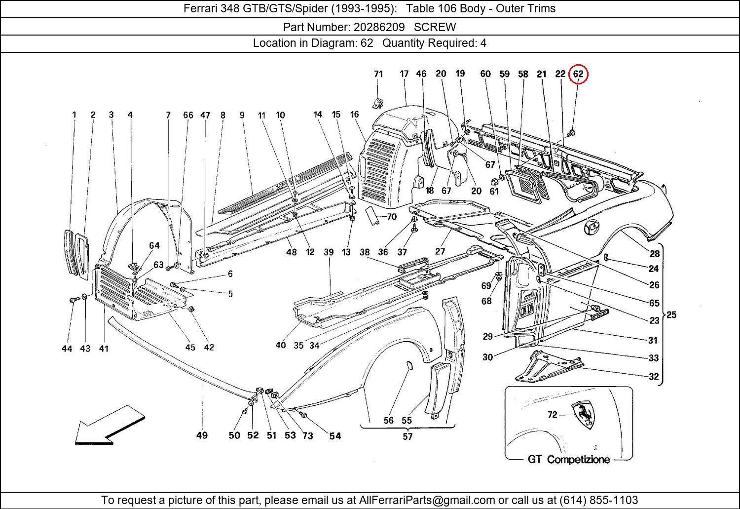 Ferrari Part 20286209