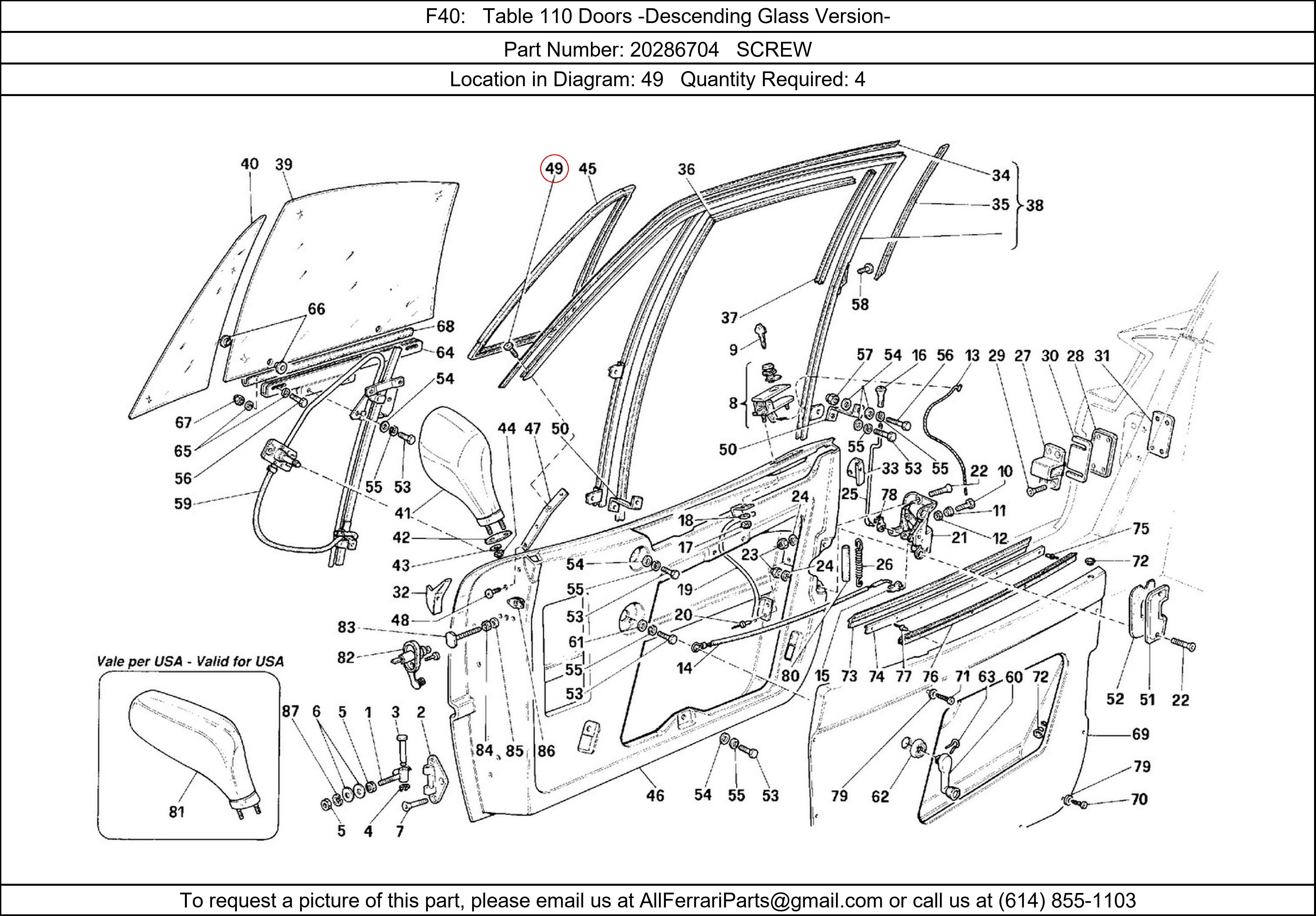 Ferrari Part 20286704