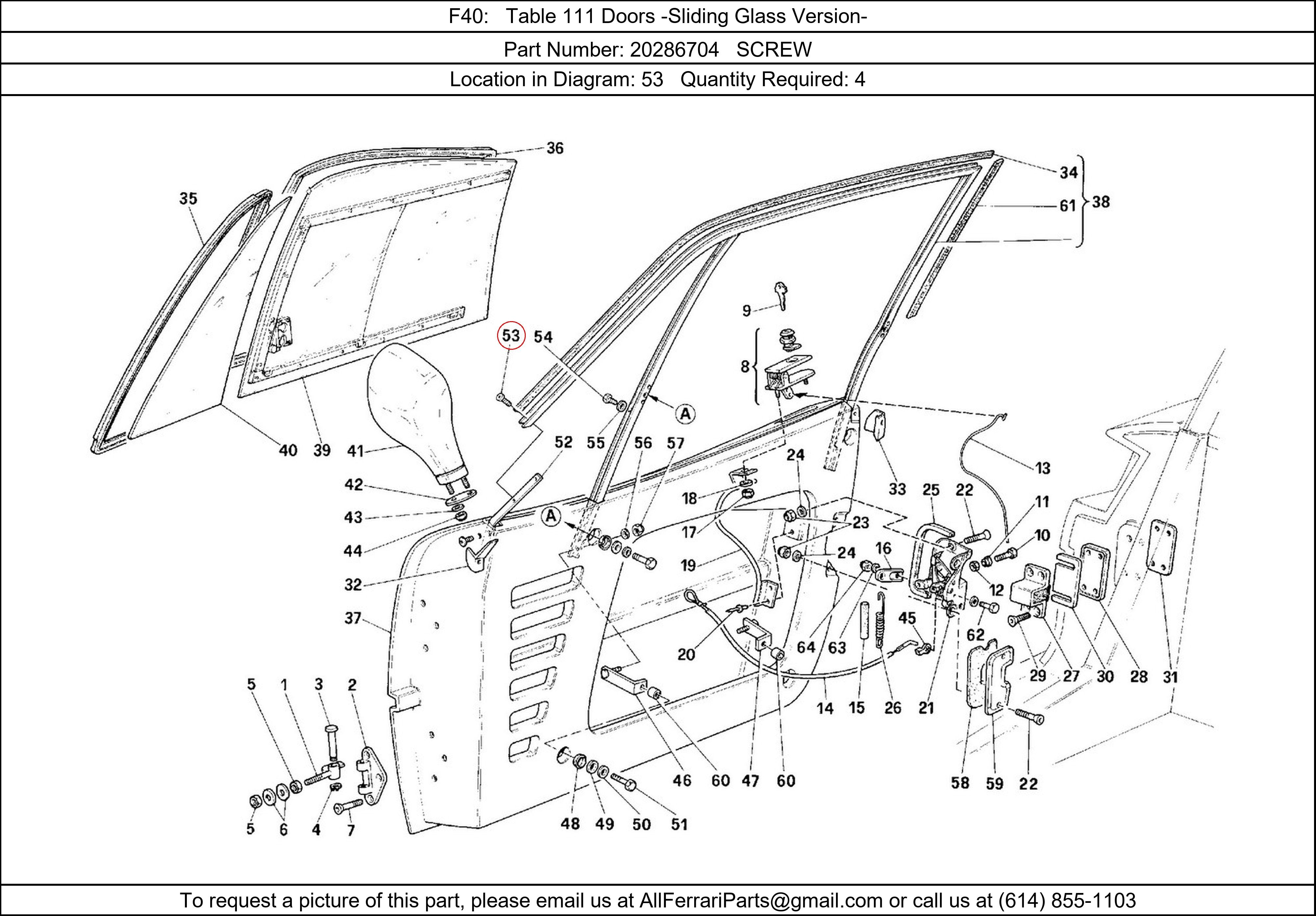 Ferrari Part 20286704