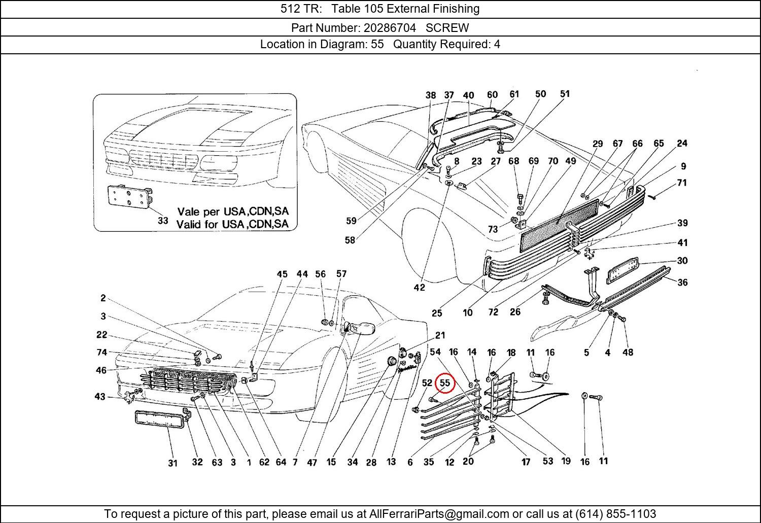 Ferrari Part 20286704