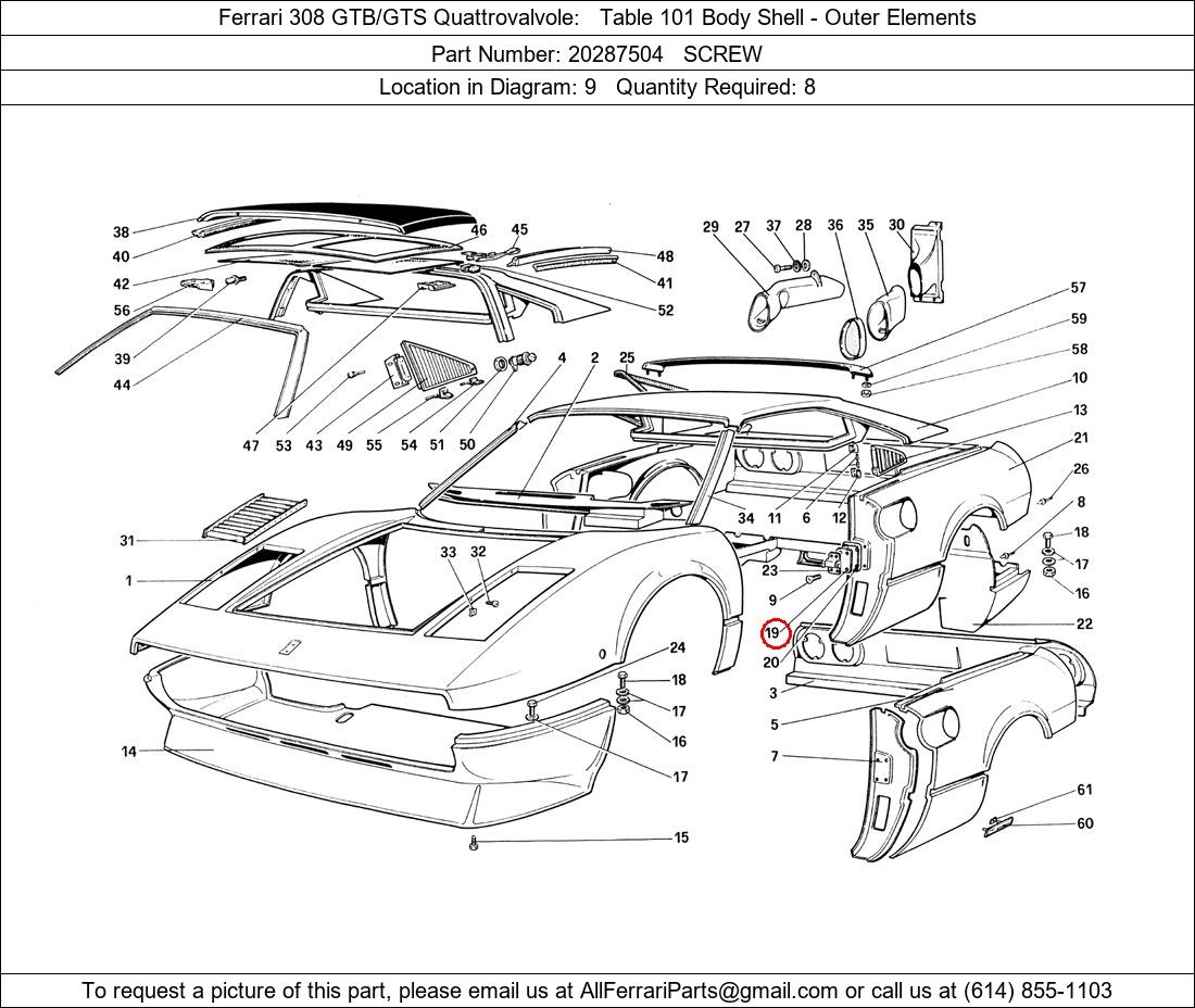 Ferrari Part 20287504